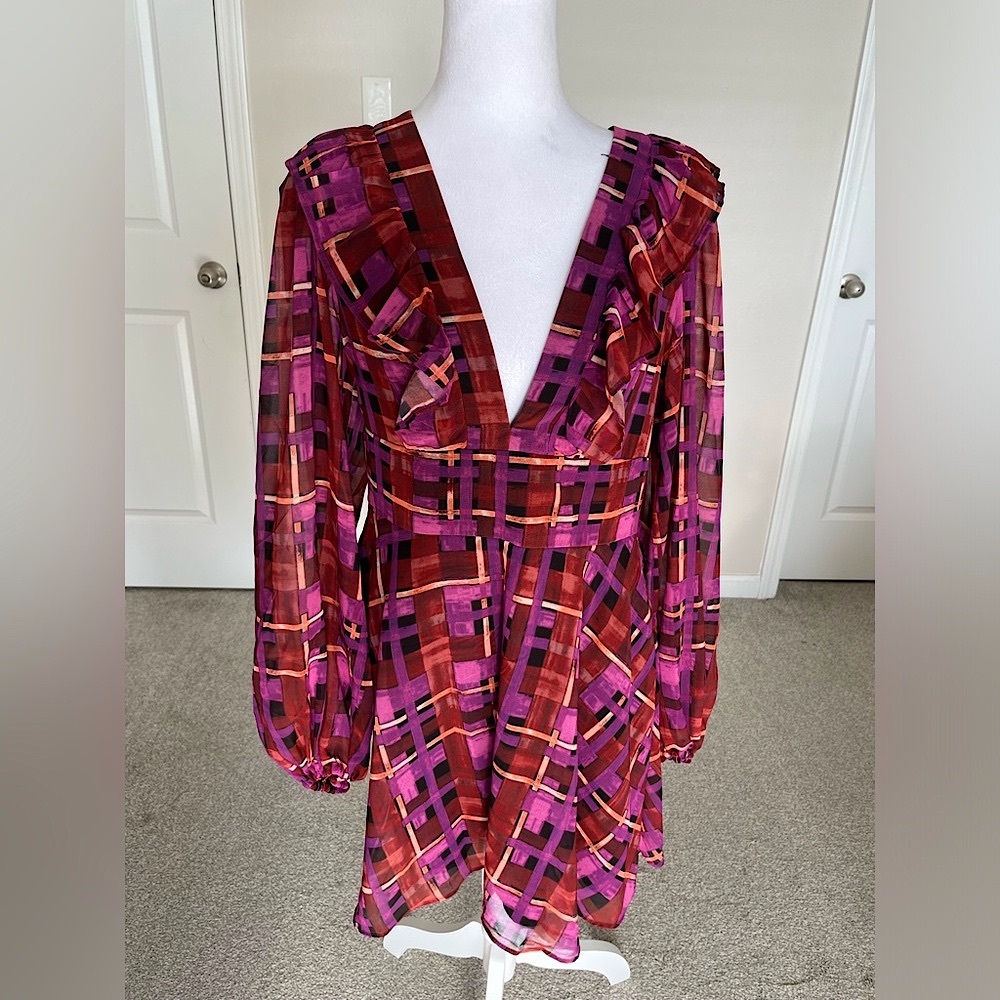 NWT Anthropologie Hutch Longsleeve Romper Size Medium